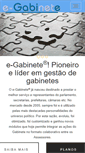Mobile Screenshot of e-gabinete.com.br