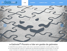 Tablet Screenshot of e-gabinete.com.br